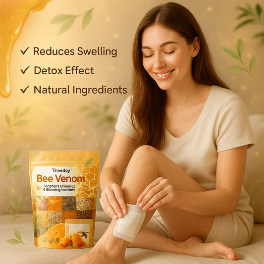 Bee Venom Lymphatic Detox Foot Patches (Set of 10) 🌿👣